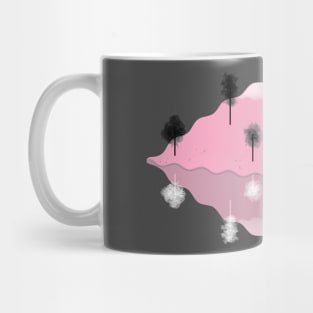 Empty Floating Island - Gray Void Mug